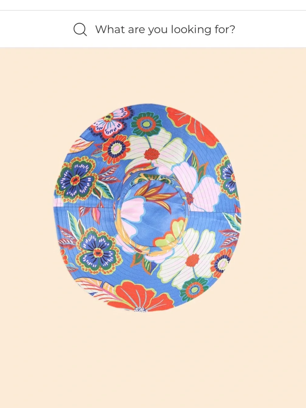 FARM RIO Scarf Tie Sun Hat - Multicolor TROPICAL